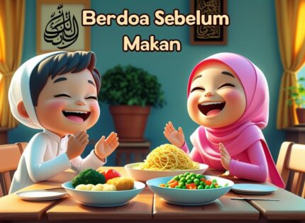 🎵 Lagu Anak Muslim 3D: Berdoa Sebelum Makan 🙏🍽️ – Belajar Adab Islami Sejak Dini 🌟
